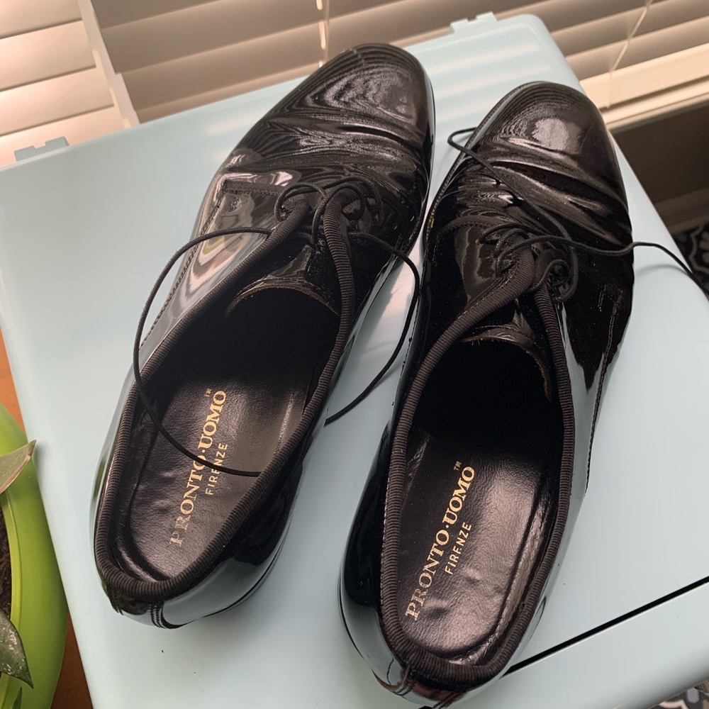 Pronto Uomo Firenze Italian Leather Dress Shoes